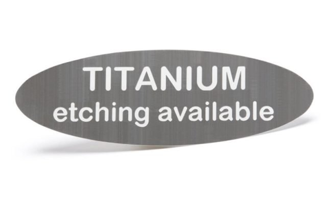 Titanium Etching
