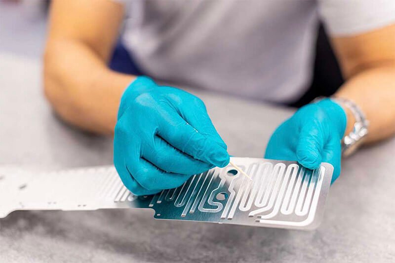 Stainless steel etching 